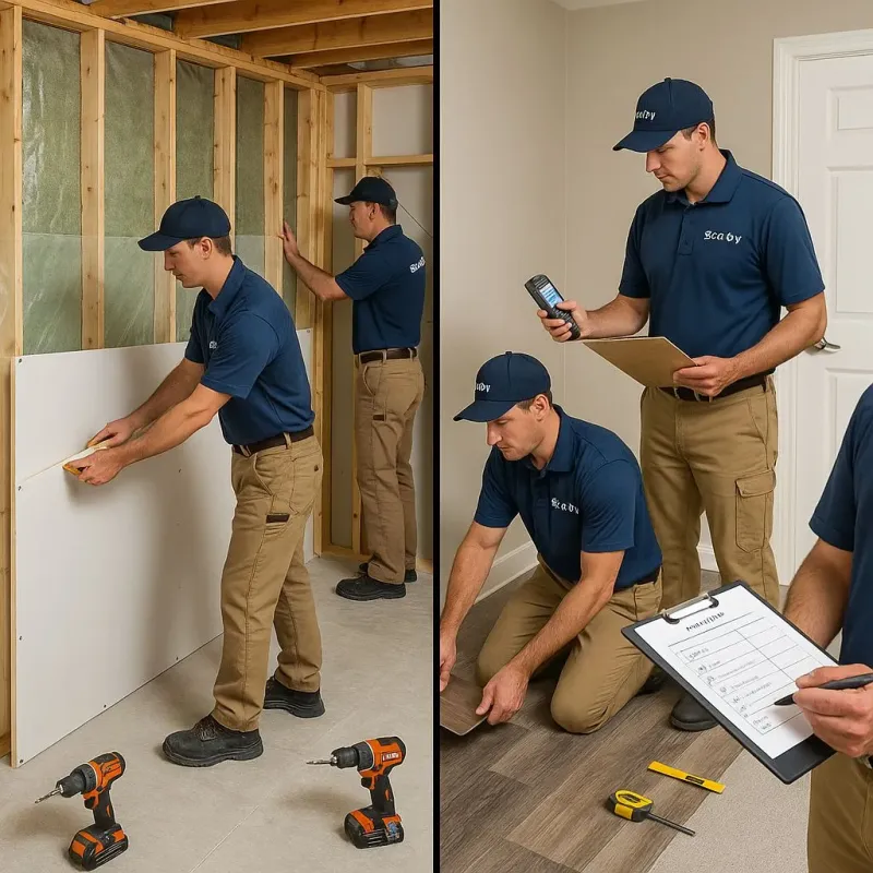 Repairs and Reconstruction process in Riverton, WA
